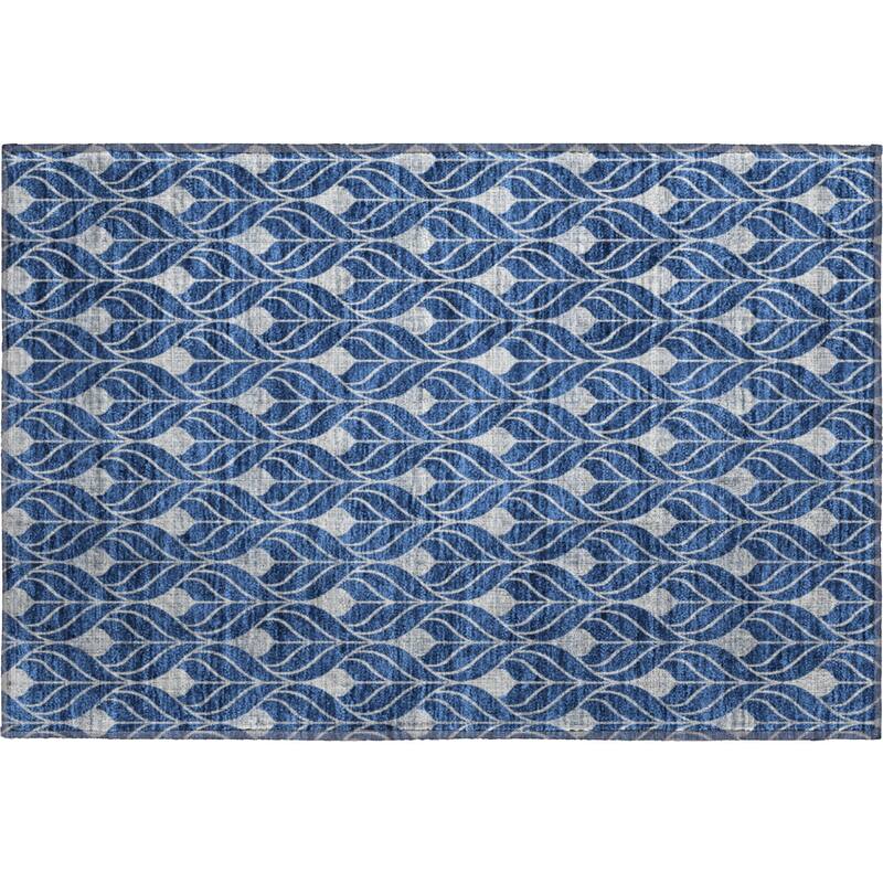 Premium Washable Super Soft Geo Teardrop Mayfield Rug