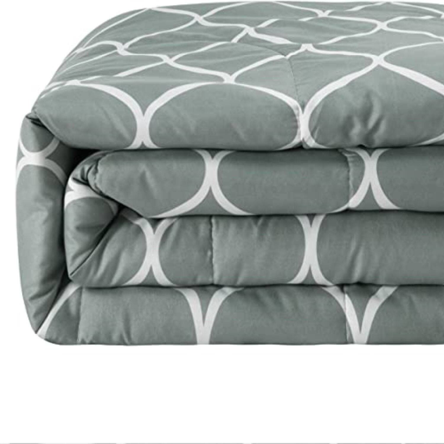 DCP Microfiber Polyester Bedding Comforter Set 3 Pieces Highly