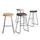 preview thumbnail 34 of 72, MH London Romboss Handmade Mango Wood Saddle Seat Stool