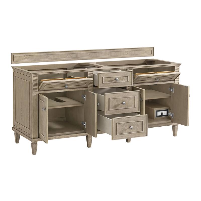 James Martin Vanities 424-V72 Lorelai 72" Single Basin Wood Vanity