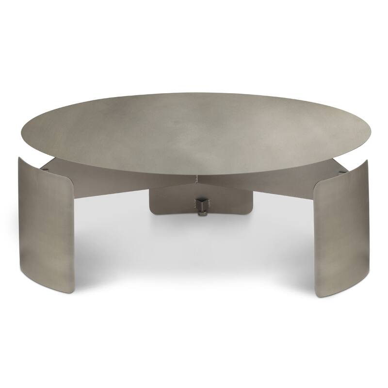 Senshi - Industrial Coffee Table - Industrial Nickel
