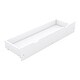 preview thumbnail 10 of 10, White Queen Solid Wood House Platform Bed with Drawers