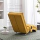preview thumbnail 6 of 18, Luxurious Linen Massage Chaise Lounge Indoor with Remote Control,5 Modes,Side Pocket for Office,Living Room