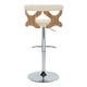 preview thumbnail 58 of 141, Carson Carrington Viby Adjustable Bar Stool with Rounded T Footrest (Set of 2)