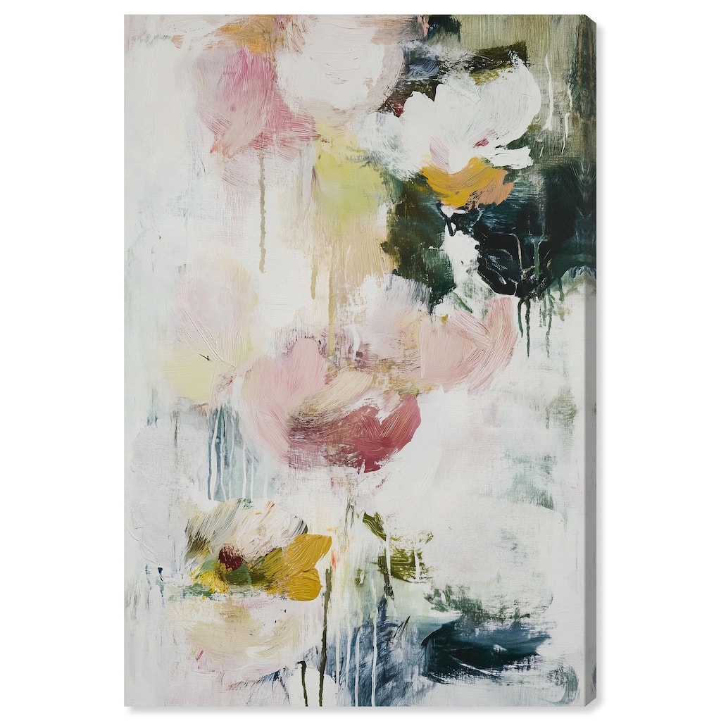 Dripping Colors IV Canvas by Art Remedy, Gallery Wrapped