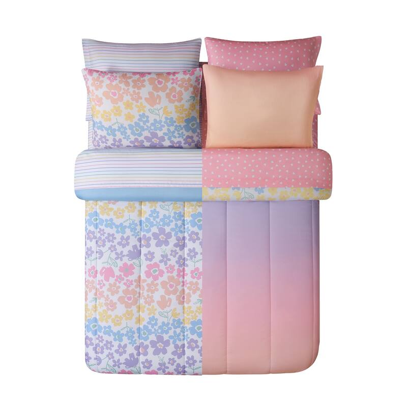 Floral Juvenile Bed in a Bag