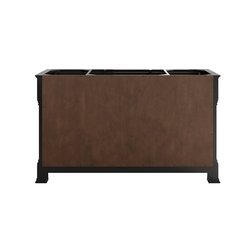 Brookfield 60S" Single Vanity, Black Onyx