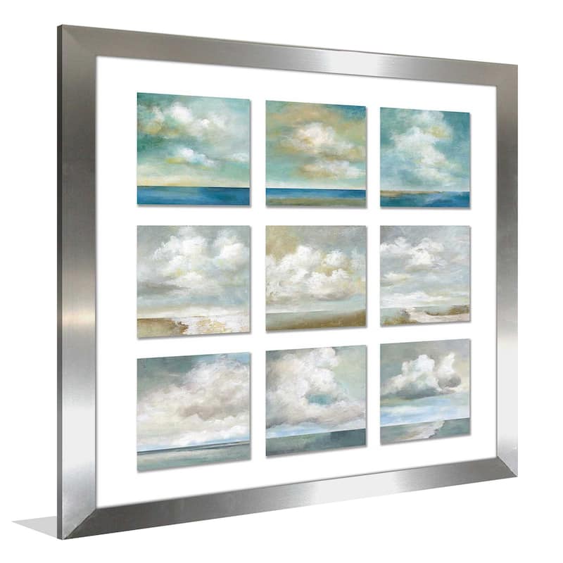"Cloudscape Variety (Square)" by Nan Print on Acrylic