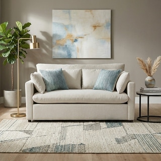 Roundhill Furniture Wilson Contemporary Upholstered Loveseat