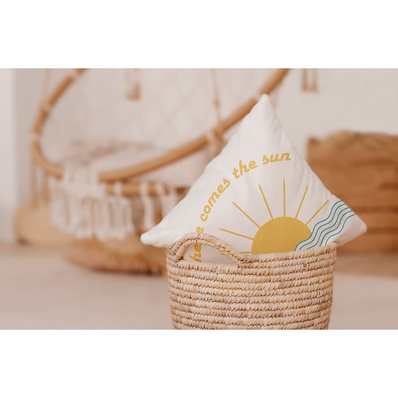 Here Comes The Sun Decorative Throw Pillow