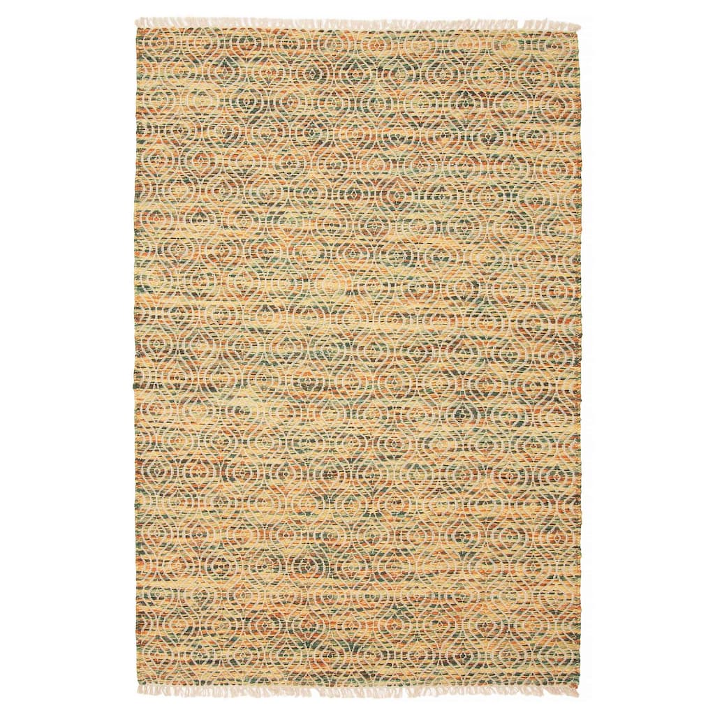 Sienna Green Rug 5'1" x 7'10" - 5'1 x 7'10