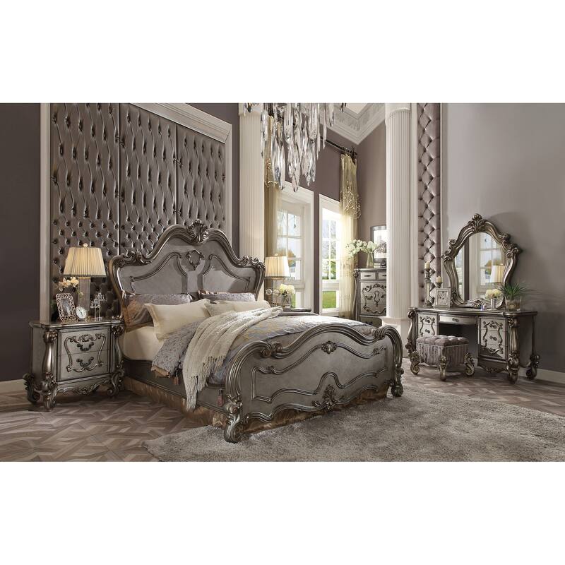 Calvert Panel Bed with Arched Headboard