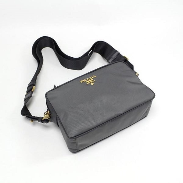 prada grey crossbody bag