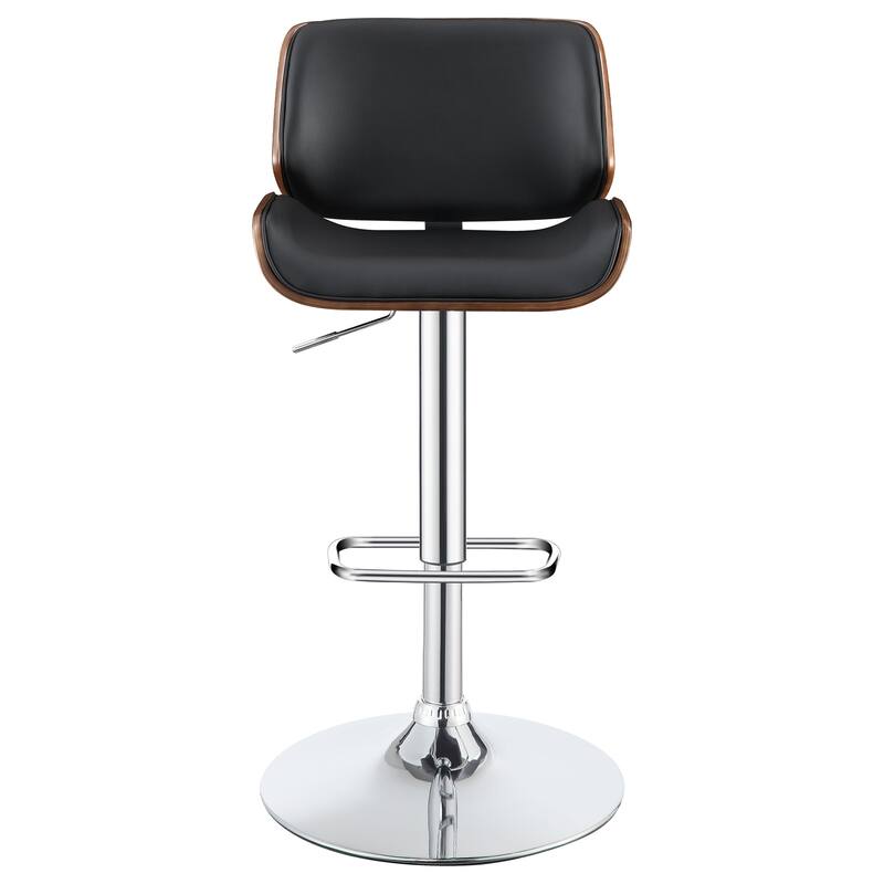 Folsom Adjustable Height Pedestal Base Bar Stool