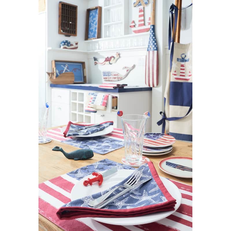 60" x 4.5" x 7.5" God Bless America American Flag Patriotic 4th of July Wall Sign Hanging Décor