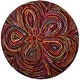 preview thumbnail 6 of 10, SAFAVIEH Aruba Mintie Boho Abstract Rug 6'7" Round - Multi - Round