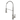 2-Function Single Handle Pull Down Kitchen Faucet with LED Base Commercial Style