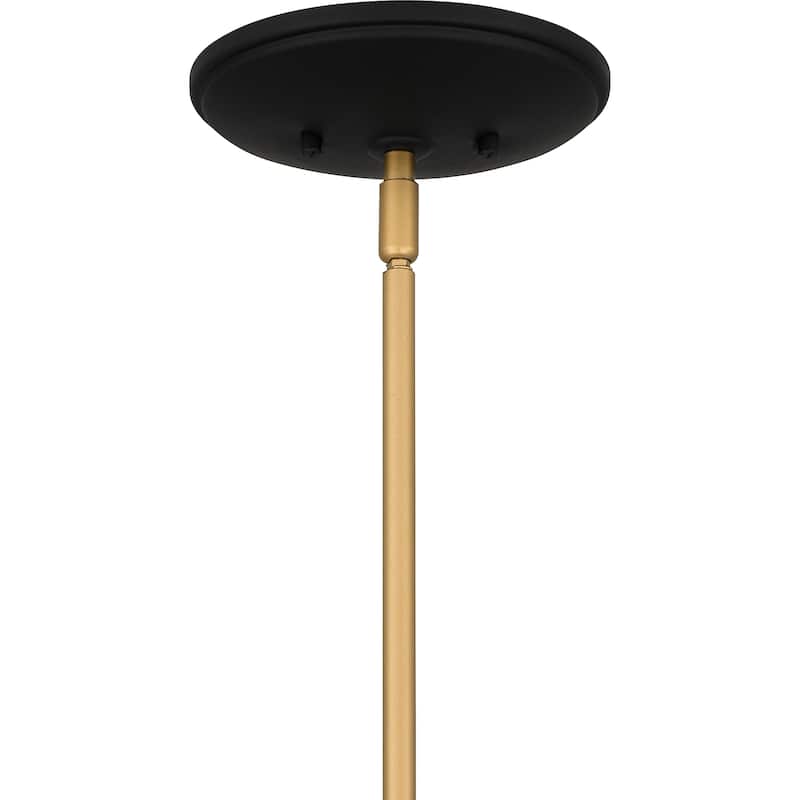 Fayette 3-Light Earth Black Chandelier - Earth Black