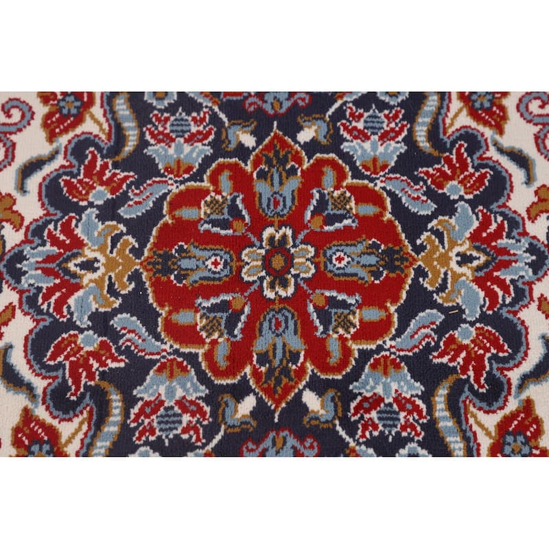 Medallion Red Tabriz Turkish Area Rug Living Room Machine Made Carpet - 9'8" x 12'11"