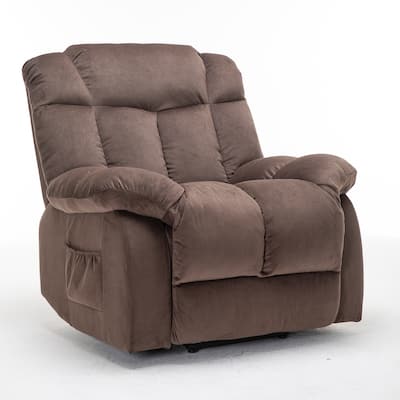 Power Lift Recliner Chair Fabric Sofa for Elderly
