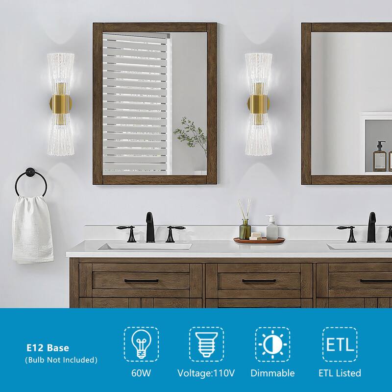 Maxax 2 - Light Dimmable Bath Bar