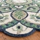 preview thumbnail 19 of 17, SAFAVIEH Handmade Novelty Urtza Ornate Flower Wool Rug