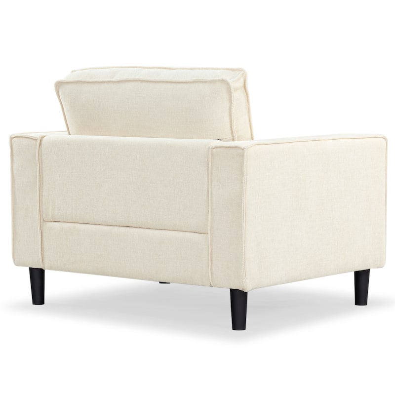 SAFAVIEH Couture Kalyna Accent Chair - 45"W x 33"D x 33"H