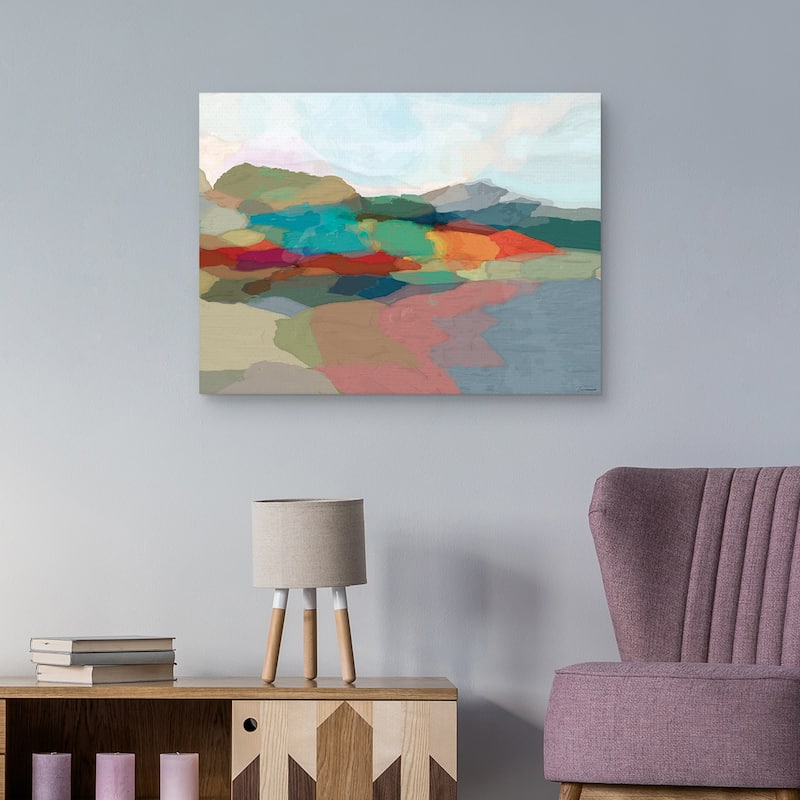 Strata I by Michael Tienhaara Canvas Art Print