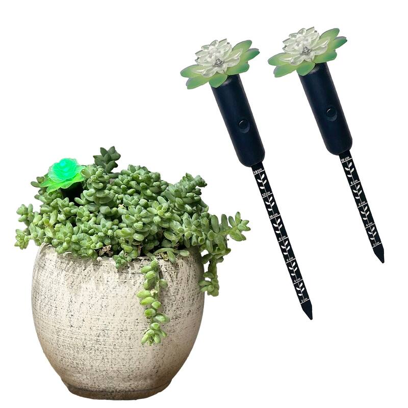 Wicked Waterer Moisture Sensor Plant Alarm 2 Piece Kit - Standard 8"L, Tall 10.5"L