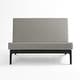preview thumbnail 102 of 136, Outdoor Teak Wood Waterproof Armless Chair Loveseat with Cushions