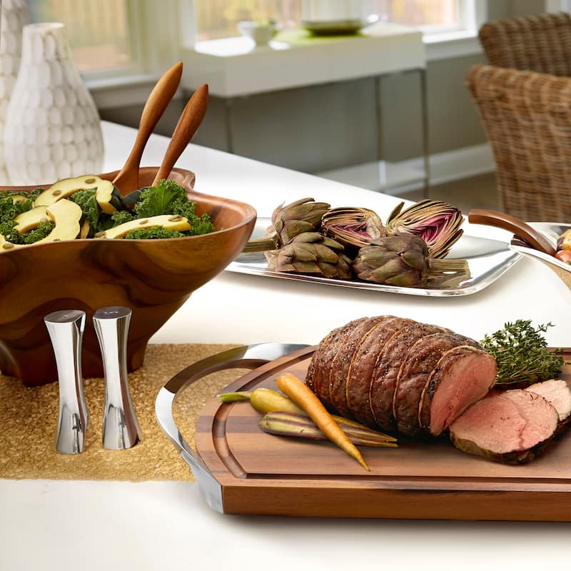 Nambe Marupa Platter - 18" L X 9.5" W