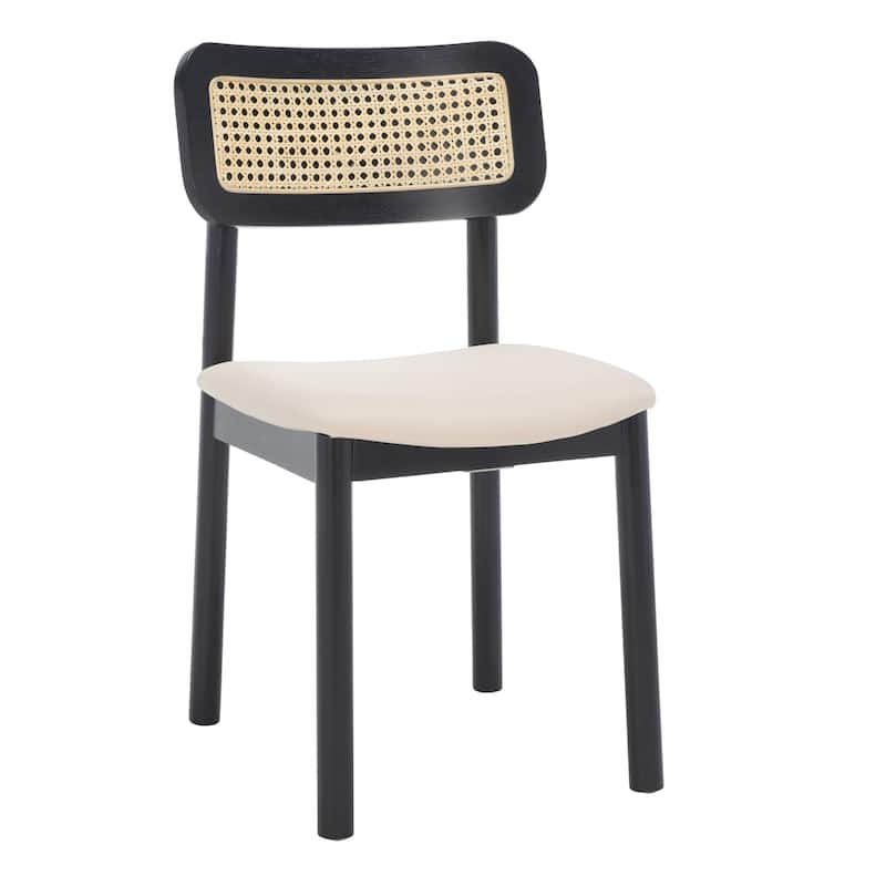 SAFAVIEH Eppie Farmhouse Dining Chair (Set of 2) - 19 In. W x 20 In. D x 32 In. H - 19Wx20Dx32H