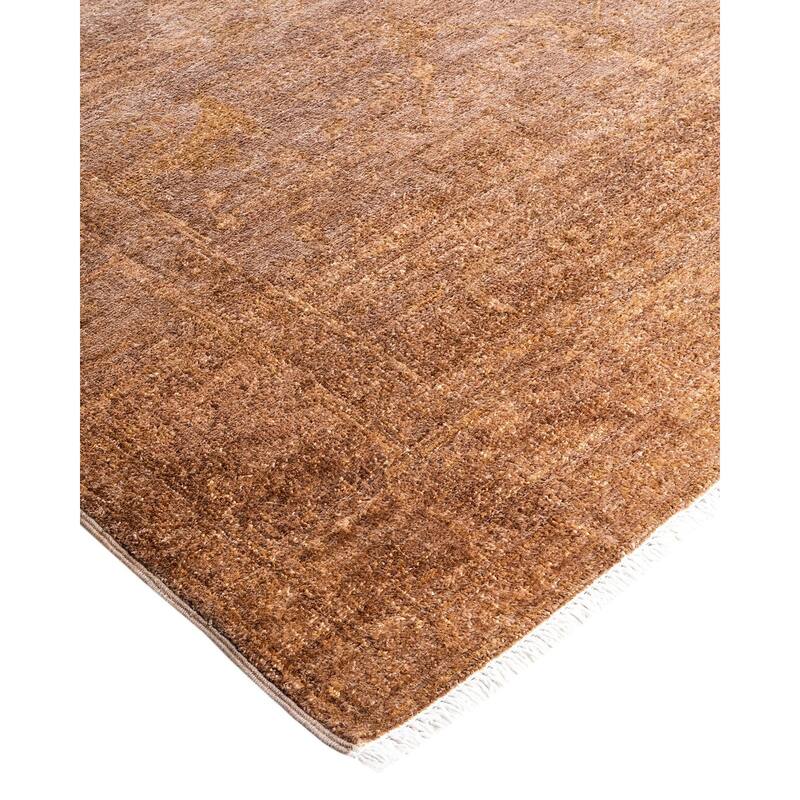 Vibrance One-of-a-Kind Hand-Knotted Area Rug - Beige, 4' 8" x 5' 4" - 4' 8" x 5' 4"