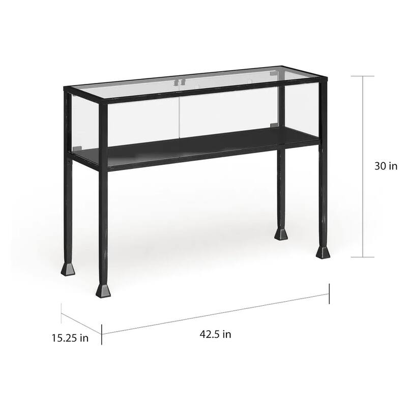SEI Furniture Glenn Display Console Table