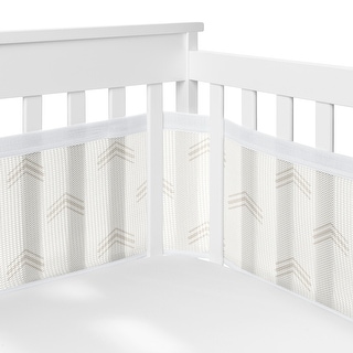 Sweet Jojo Designs BreathableBaby Breathable Mesh Crib Liner