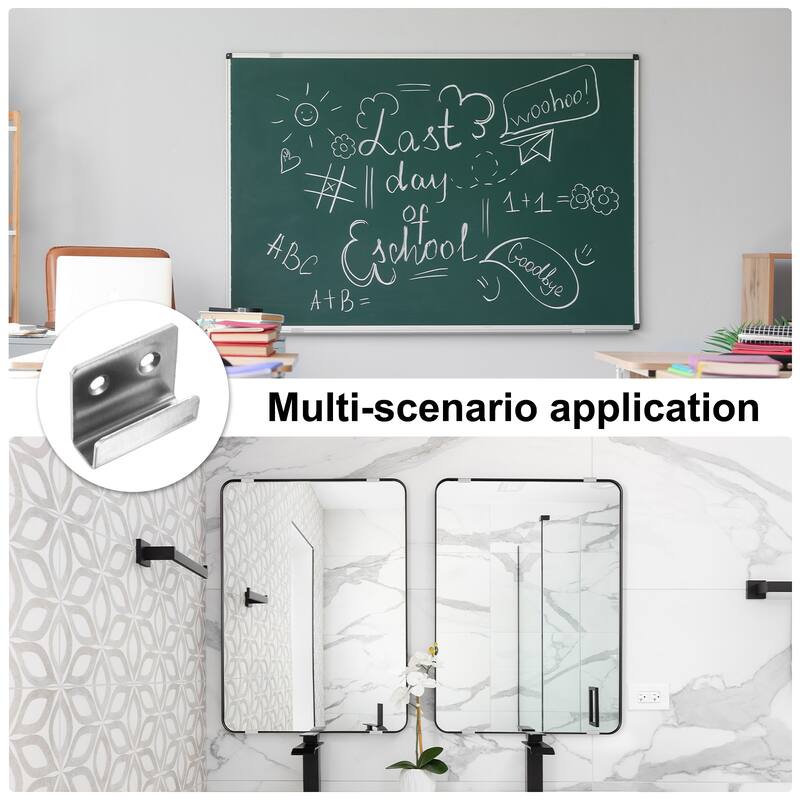 10 Pcs Stainless Steel Tile Hanger Tile Display Bracket
