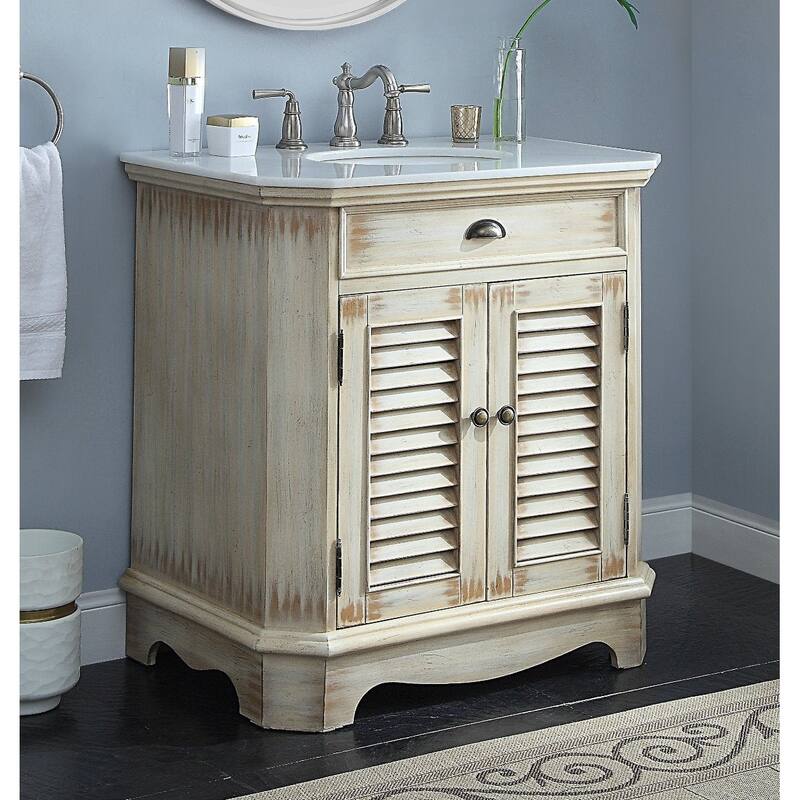 Benton Collection 32" Romeo Single Sink Bathroom Vanity