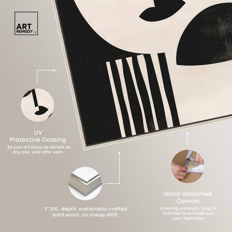 The Mask III Canvas by Art Remedy