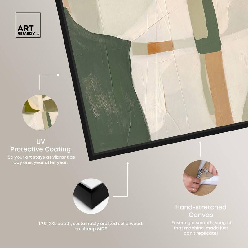 Hazy Shape Tapestry Canvas by Art Remedy