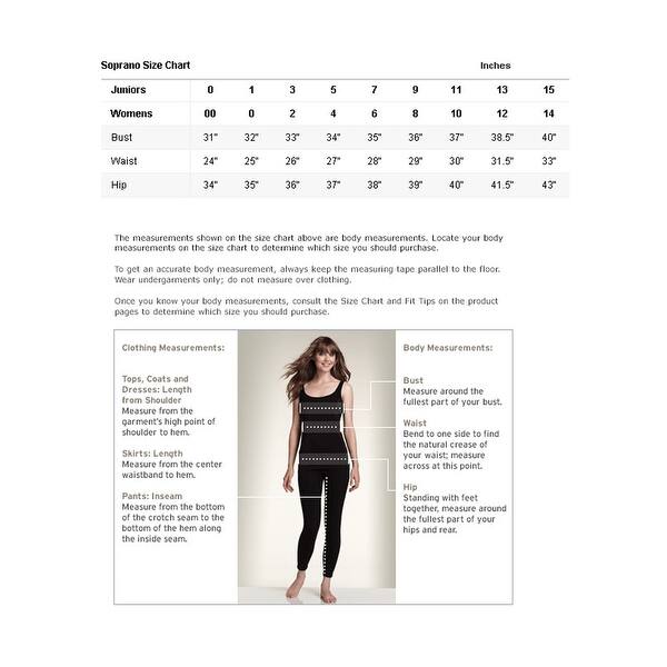 Soprano Womens Deep Black Size Small S Square Neck Ribbed Bodysuit Top