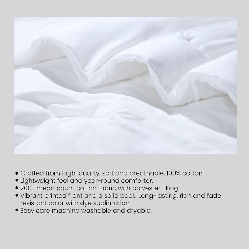 Laural Home Flowering Dogwood Blossoms Comforter
