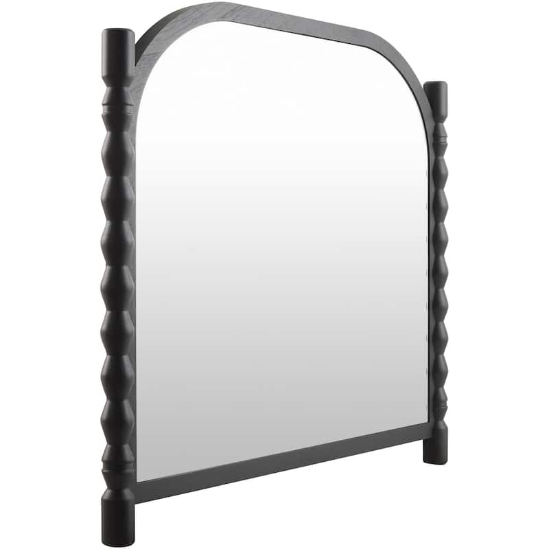 Livabliss Bellinda Global Mantel Mirror - 32"H x 30"W x 2"D