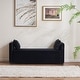 preview thumbnail 34 of 72, Velvet/Leather Storage Bench for Bedroom,End of Bed Bench for King Size Bed, Modern Upholstered Long Ottoman Bench for Entryway