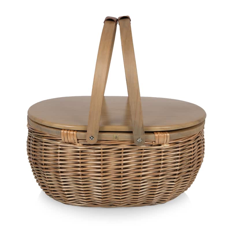 Picnic Time Sequoia Picnic Basket, (Beige)