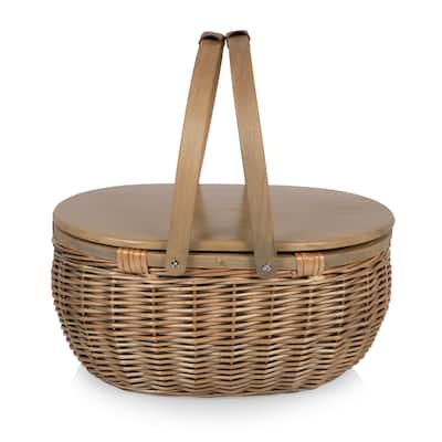 Picnic Time Sequoia Picnic Basket, (Beige)