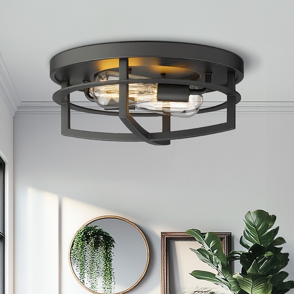 Industrial ceiling lights flush cheap