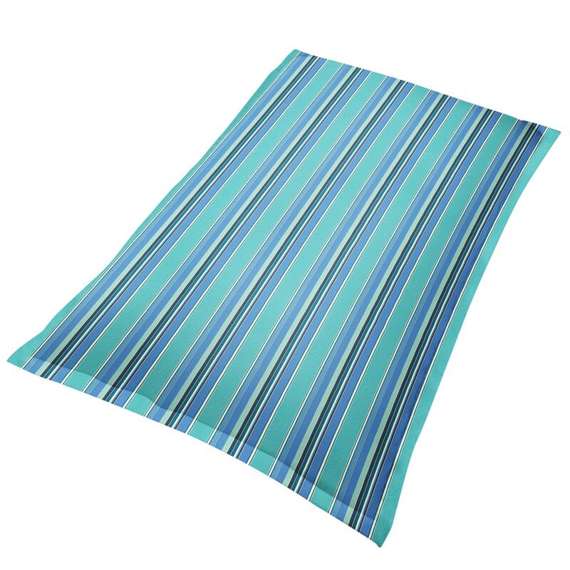 Sorra Home Sunbrella Outdoor Pool Float - 64 in x 42 in x 7 in - Dolce Oasis