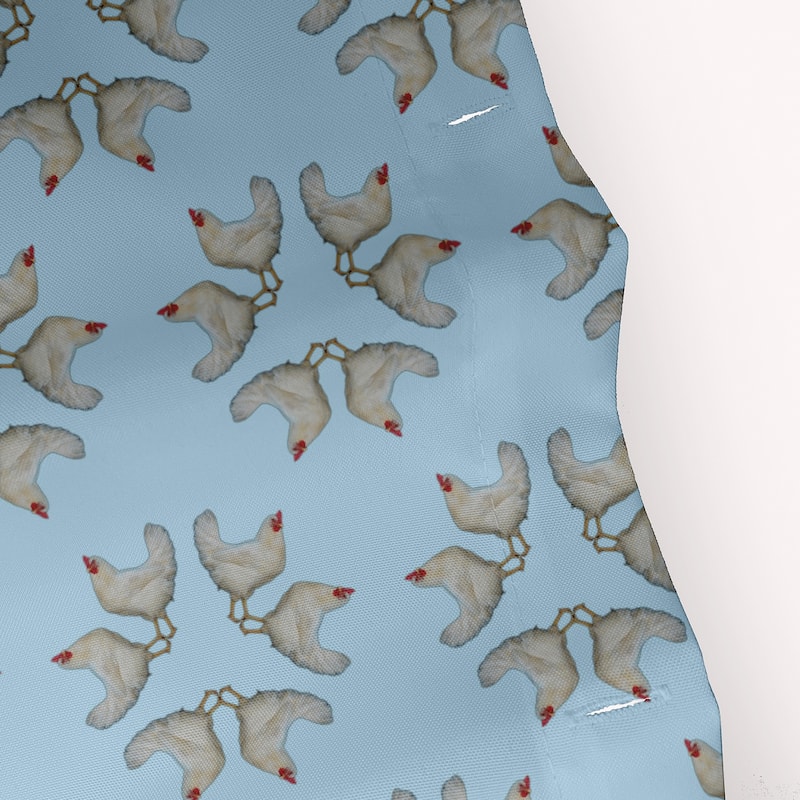 Chickens-go-round Shower Curtain