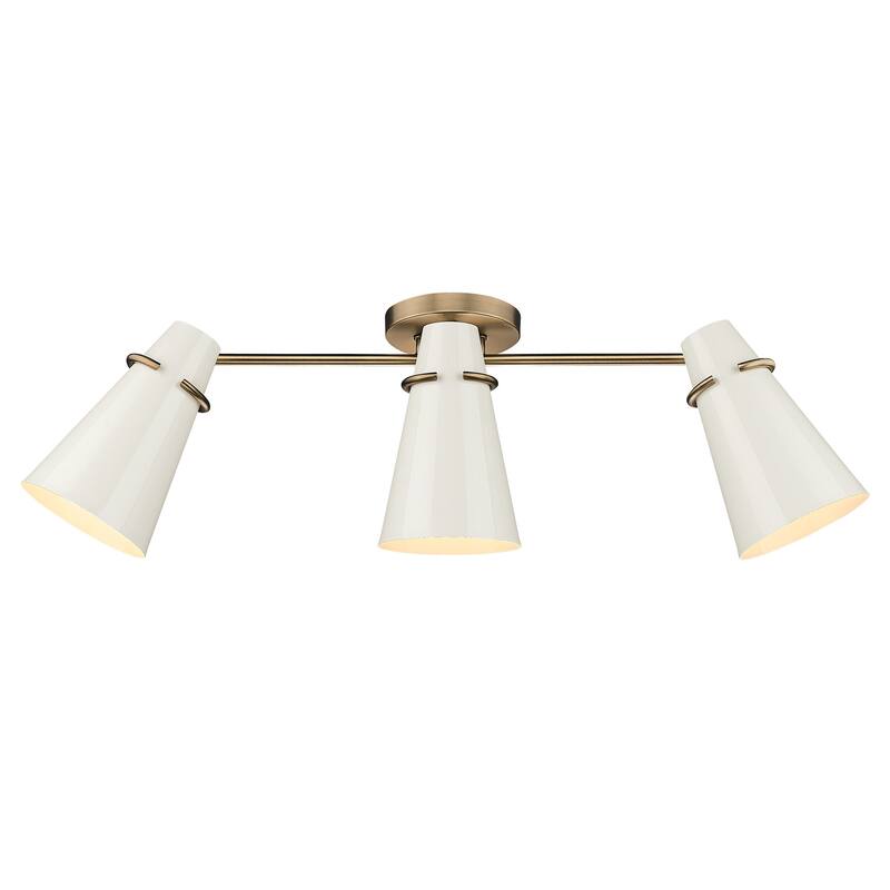 Reeva 3 Light Semi-Flush