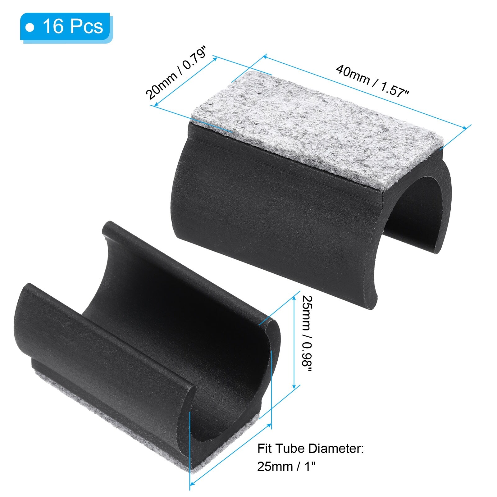 Rectangle Chair Leg Cover, Furniture Feet Hardwood Protectors